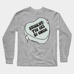 Aquarius Conversation Long Sleeve T-Shirt